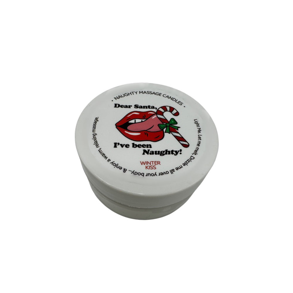 Naughty Notes Dear Santa Massage Candle 1.7 oz. | 739122143226 | Discreet Personal Wellness