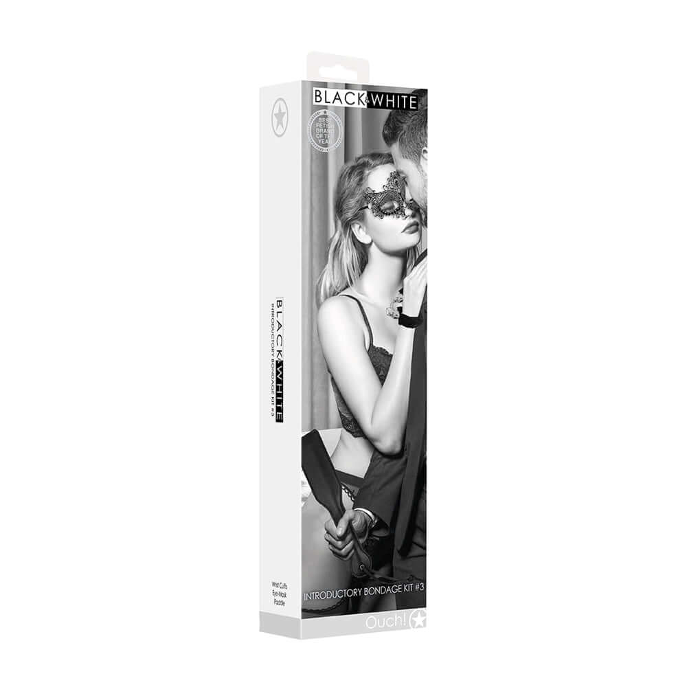 Ouch! Black & White Introductory Bondage Kit #3 | 7423522577585 | Discreet Personal Wellness