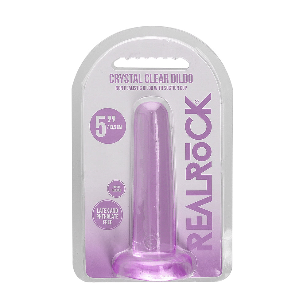 Non Realistic Dildo With Suction Cup 5.3" Purple | 7423522579510 | Discreet Personal Wellness