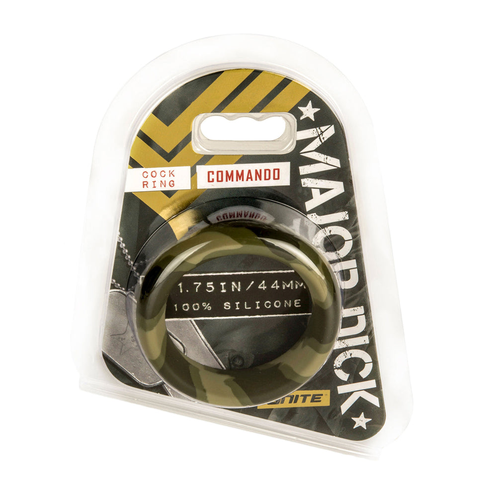 Major Penis Commando Penis Ring Green 1.75" | 752875217433 | Discreet Personal Wellness