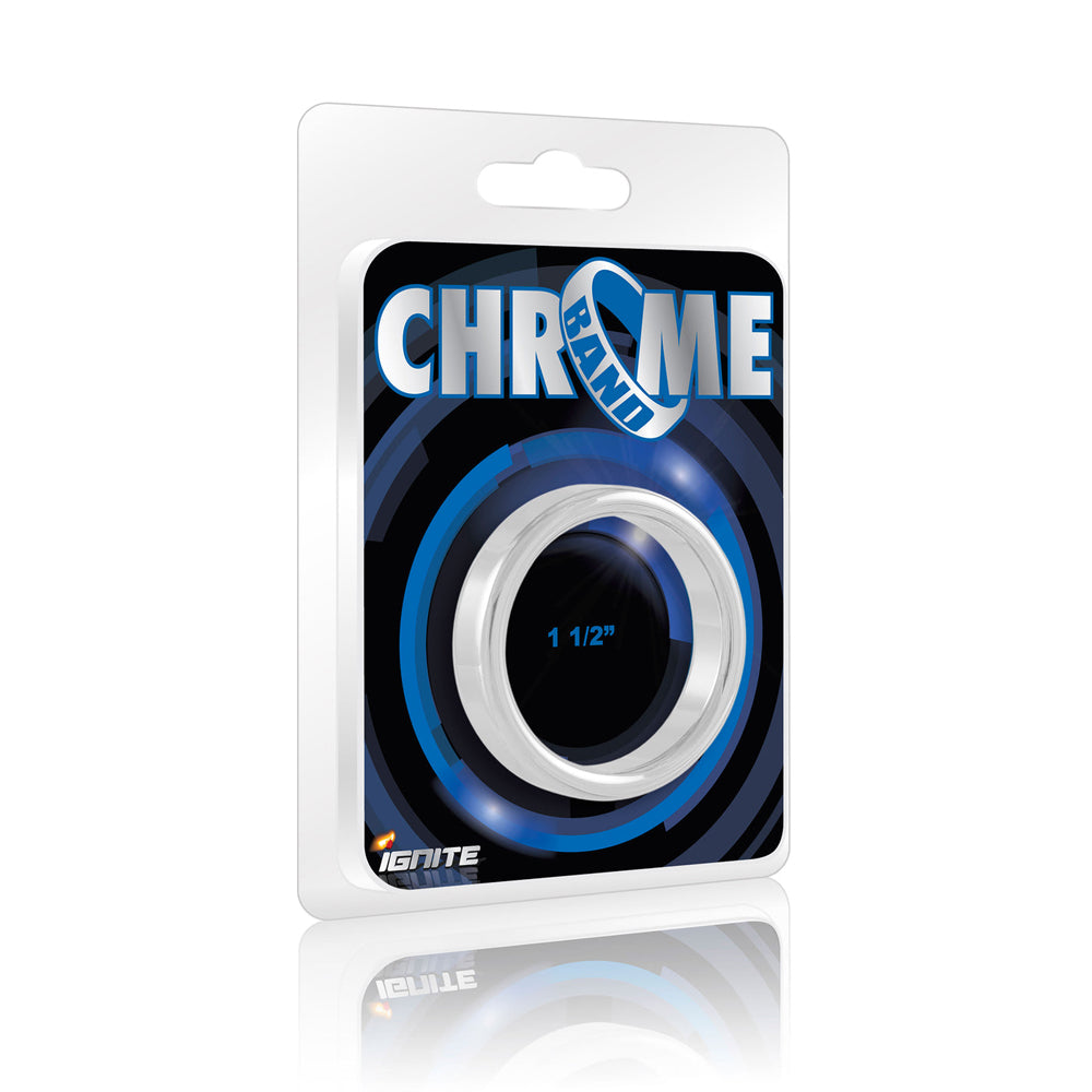 Thick Chrome Band -1.5" | 752875950217 | Discreet Personal Wellness