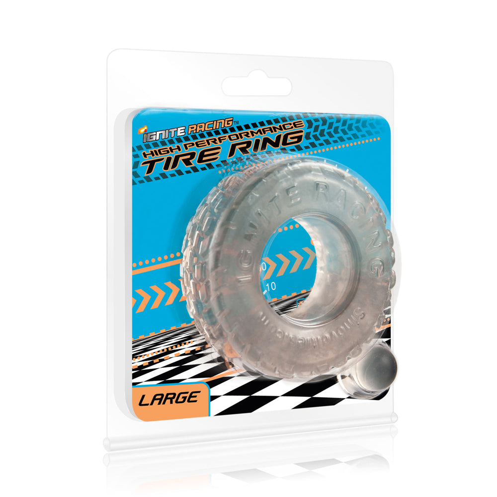 Ignite High Performance Tire Ring Large Clear | 752875951252 | Discreet Personal Wellness