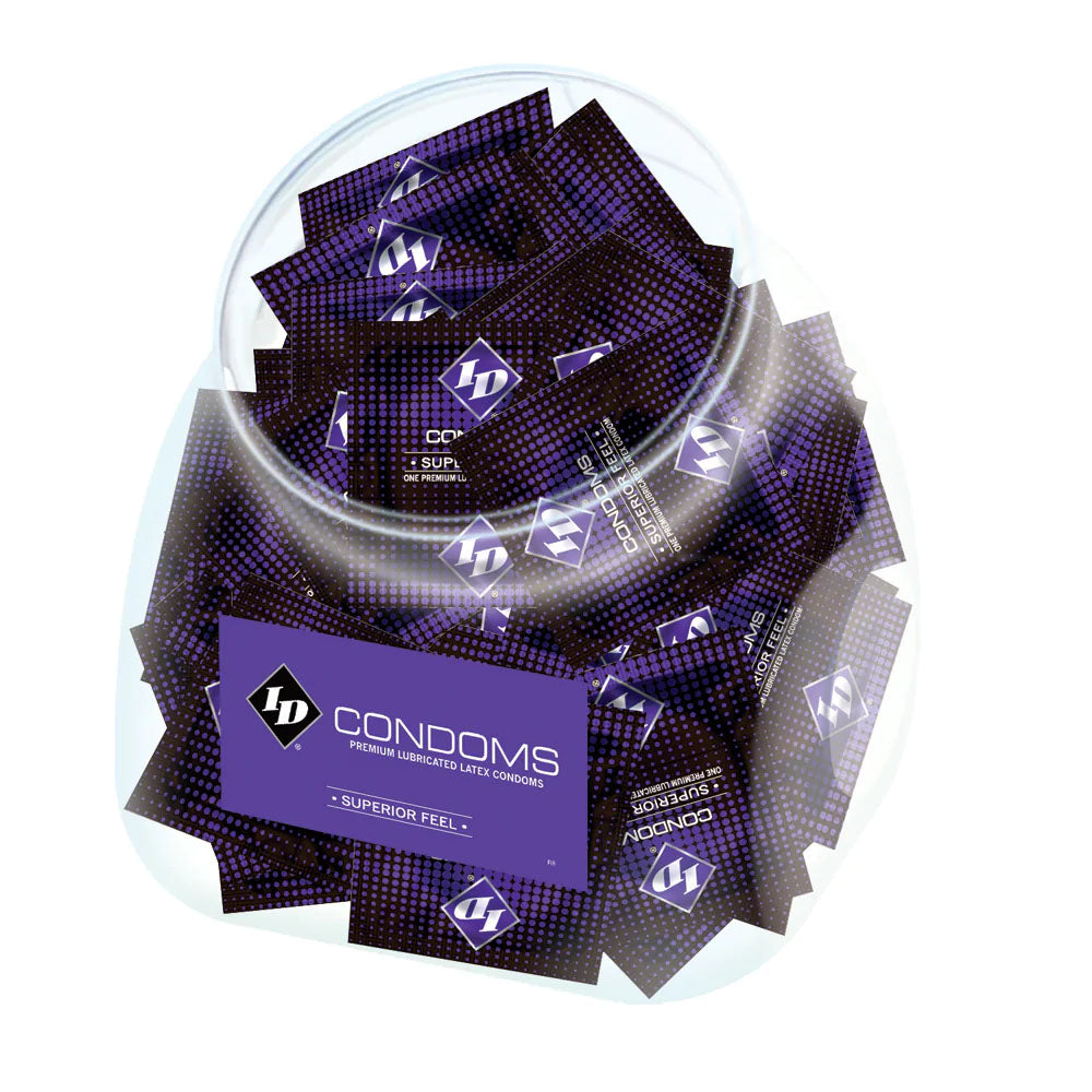 Superior Feel Condom Jar Of 144 | 761236110207 | Discreet Personal Wellness