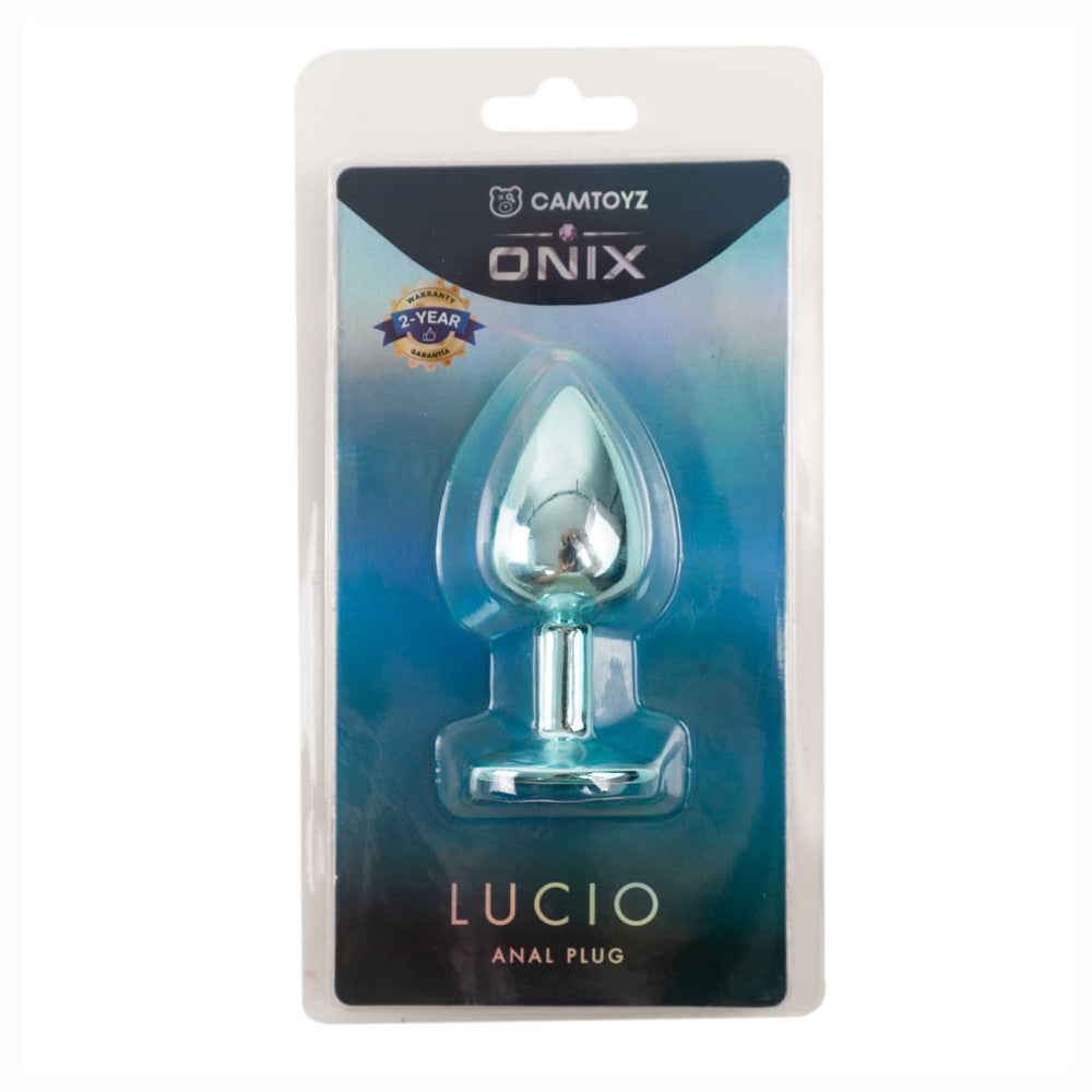 Onix Blue Lucio Anal Plug | 7707674731553 | Discreet Personal Wellness