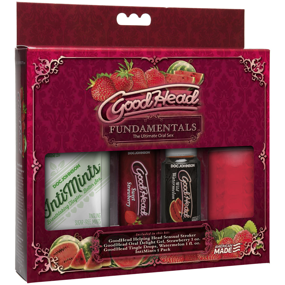 Goodhead Fundamentals Kit Multi-Colored | 782421021245 | Discreet Personal Wellness