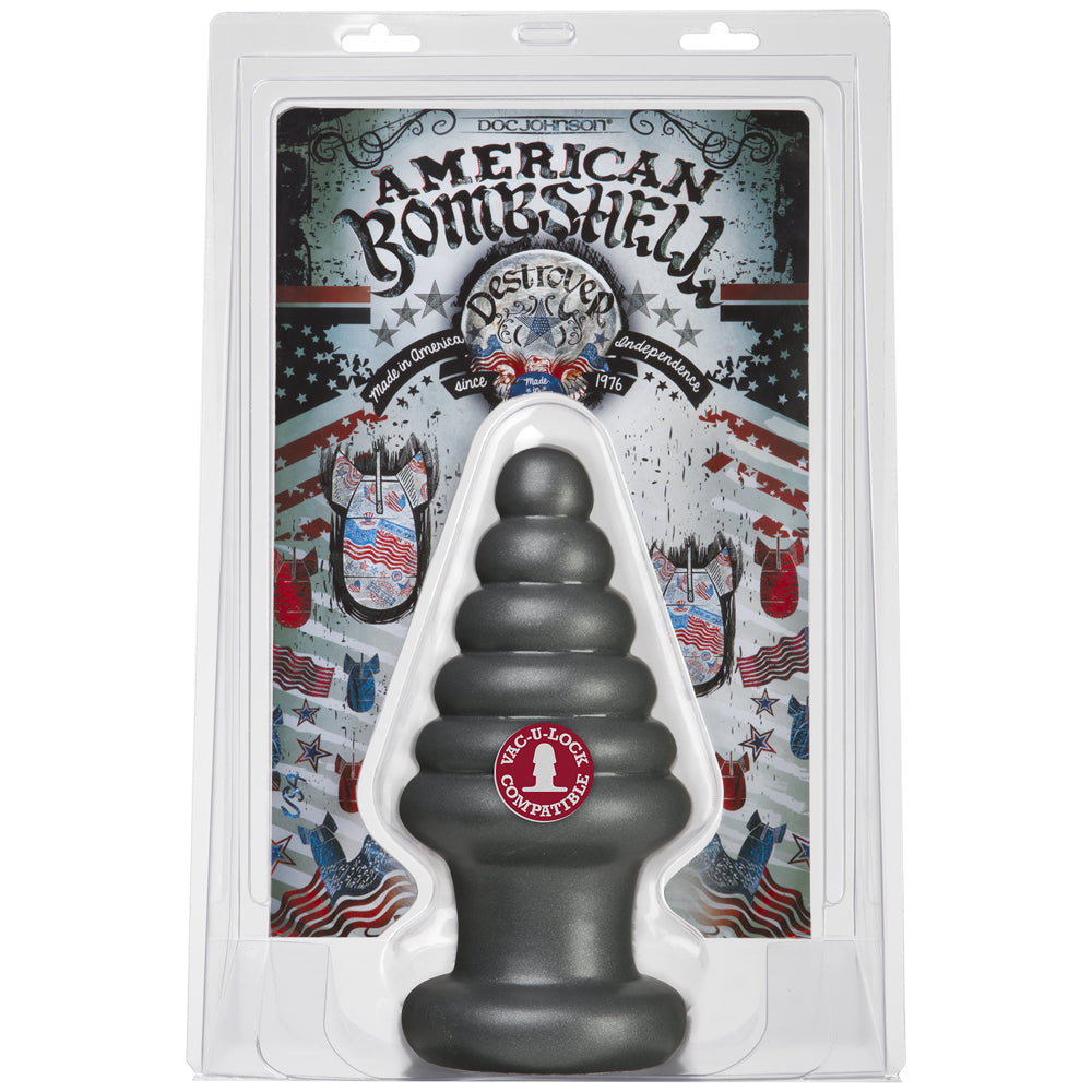 American Bombshell Destroyer Gun Metal | 782421022112 | Discreet Personal Wellness