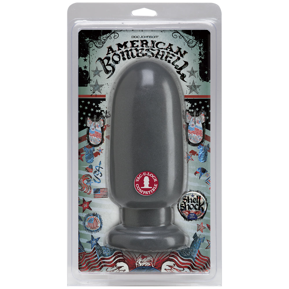 American Bombshell Shell Shock Large Gun Metal | 782421022174 | Discreet Personal Wellness