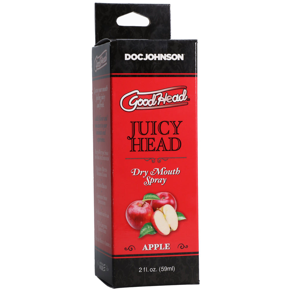 GoodHead Juicy Head Dry Mouth Spray Apple 2 oz. | 782421024758 | Discreet Personal Wellness