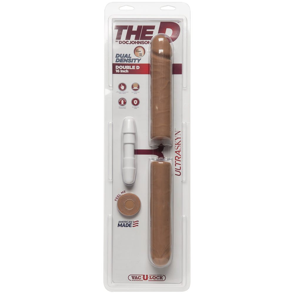 The D - Double D 16" Caramel | 782421058876 | Discreet Personal Wellness