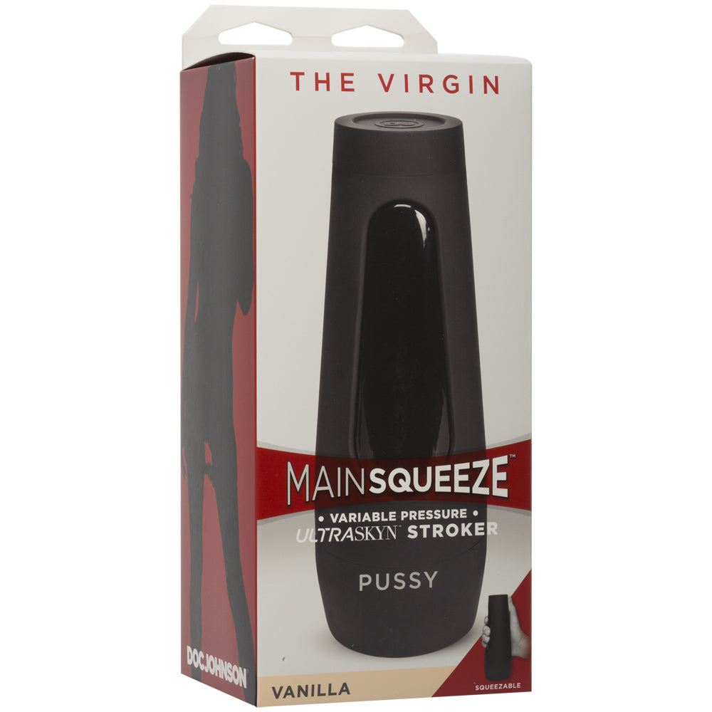 Main Squeeze The Virgin ULTRASKYN Stroker Vagina Vanilla | 782421064341 | Discreet Personal Wellness
