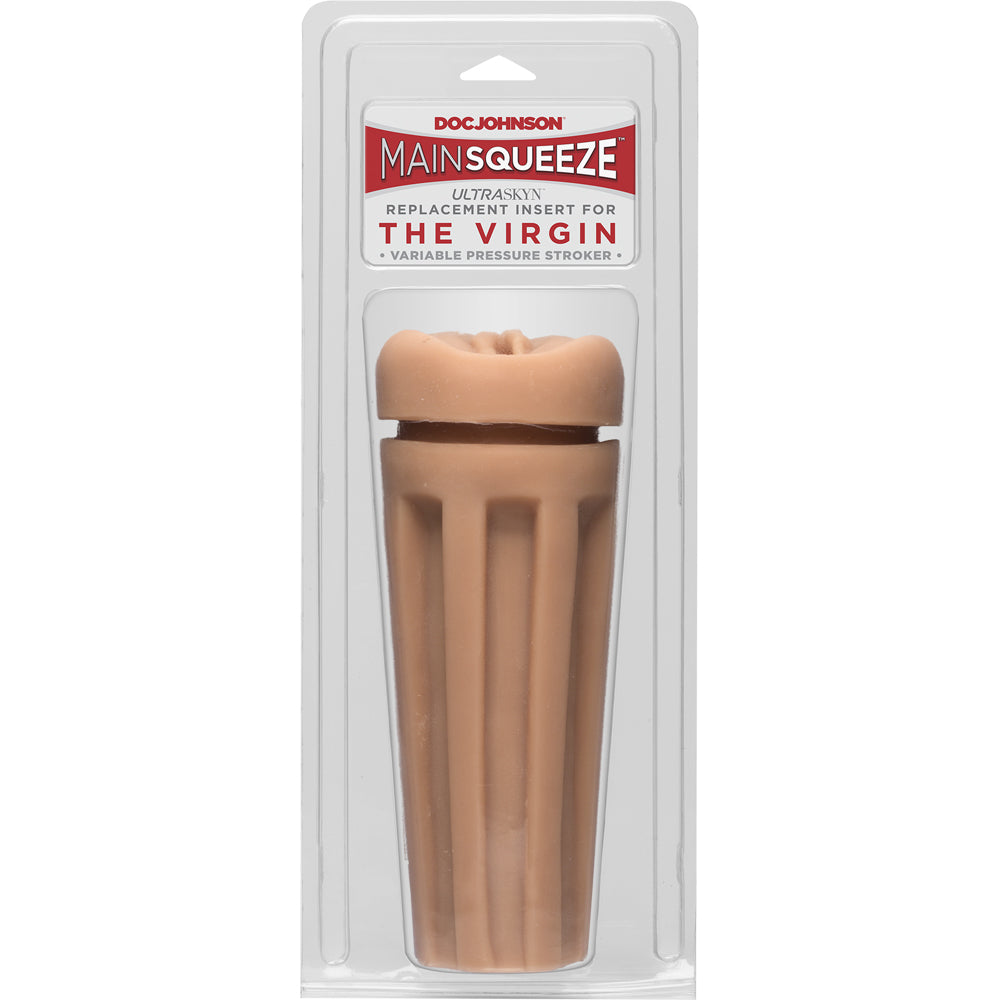 Main Squeeze The Virgin Insert Replacement - ULTRASKYN Stroker Vanilla | 782421064372 | Discreet Personal Wellness