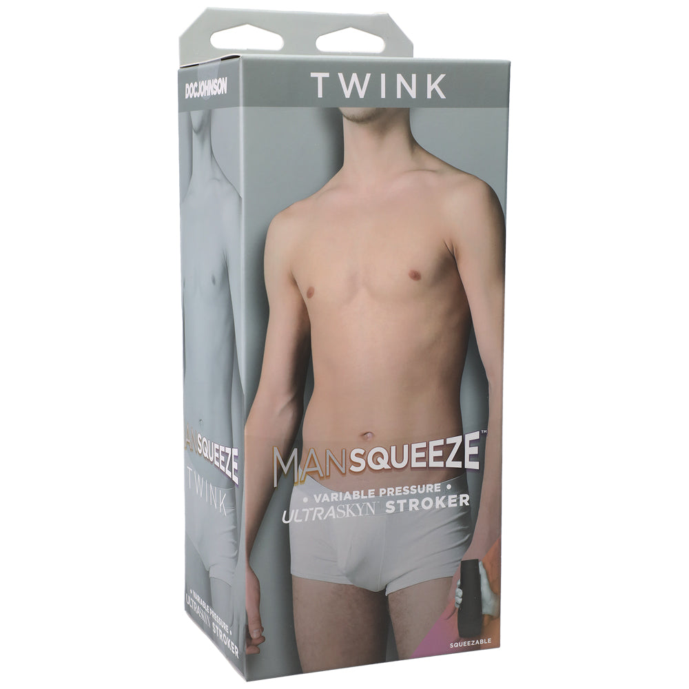 Man Squeeze Twink ULTRASKYN Stroker Ass Vanilla | 782421069193 | Discreet Personal Wellness
