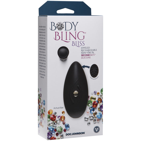 Body Bling Bliss Silver Mini Vibe | 782421069285 | Discreet Personal Wellness