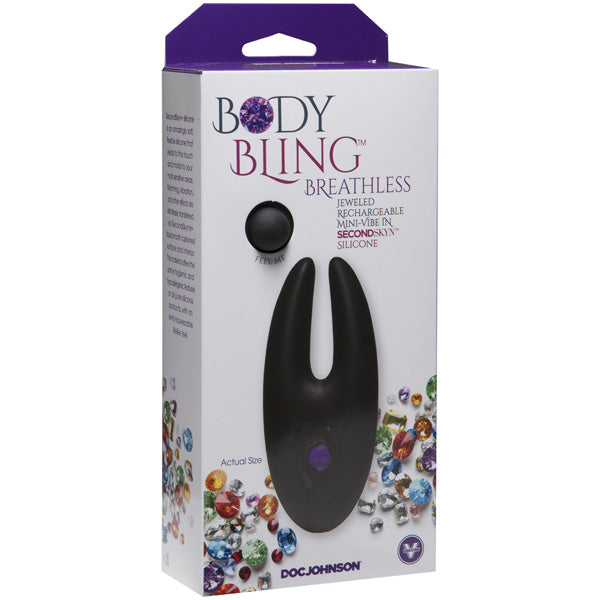 Body Bling Breathless Purple Mini Vibe | 782421069308 | Discreet Personal Wellness