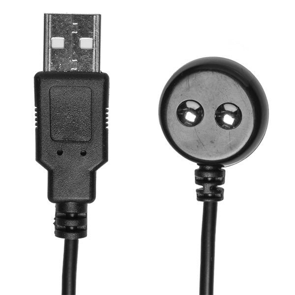 USB Magnetic Charger Cord (Optimale Vibrating Warming Stroker) Black | 782421075040 | Discreet Personal Wellness