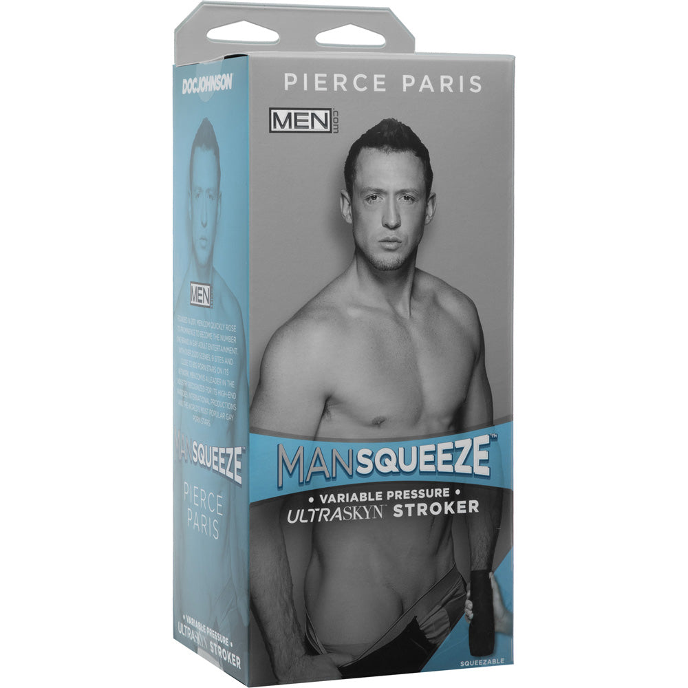 Man Squeeze Pierce Paris Ultraskyn Stroker Ass | 782421075347 | Discreet Personal Wellness