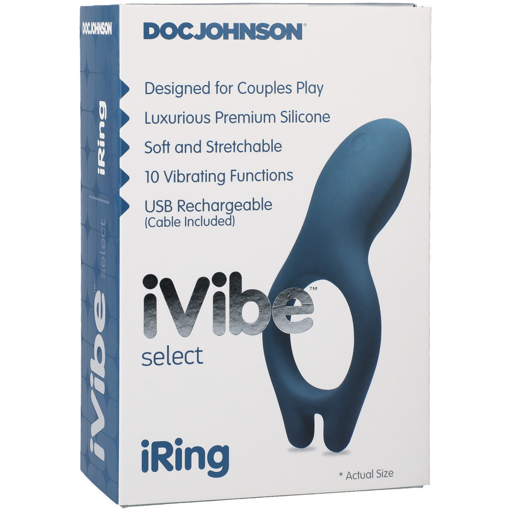 Ivibe Select Iring Marine Blue | 782421075552 | Discreet Personal Wellness