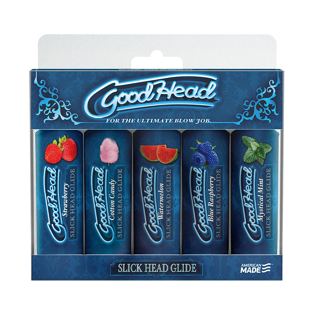 Goodhead Slick Head Glide 1 oz. 5Pk | 782421077860 | Discreet Personal Wellness