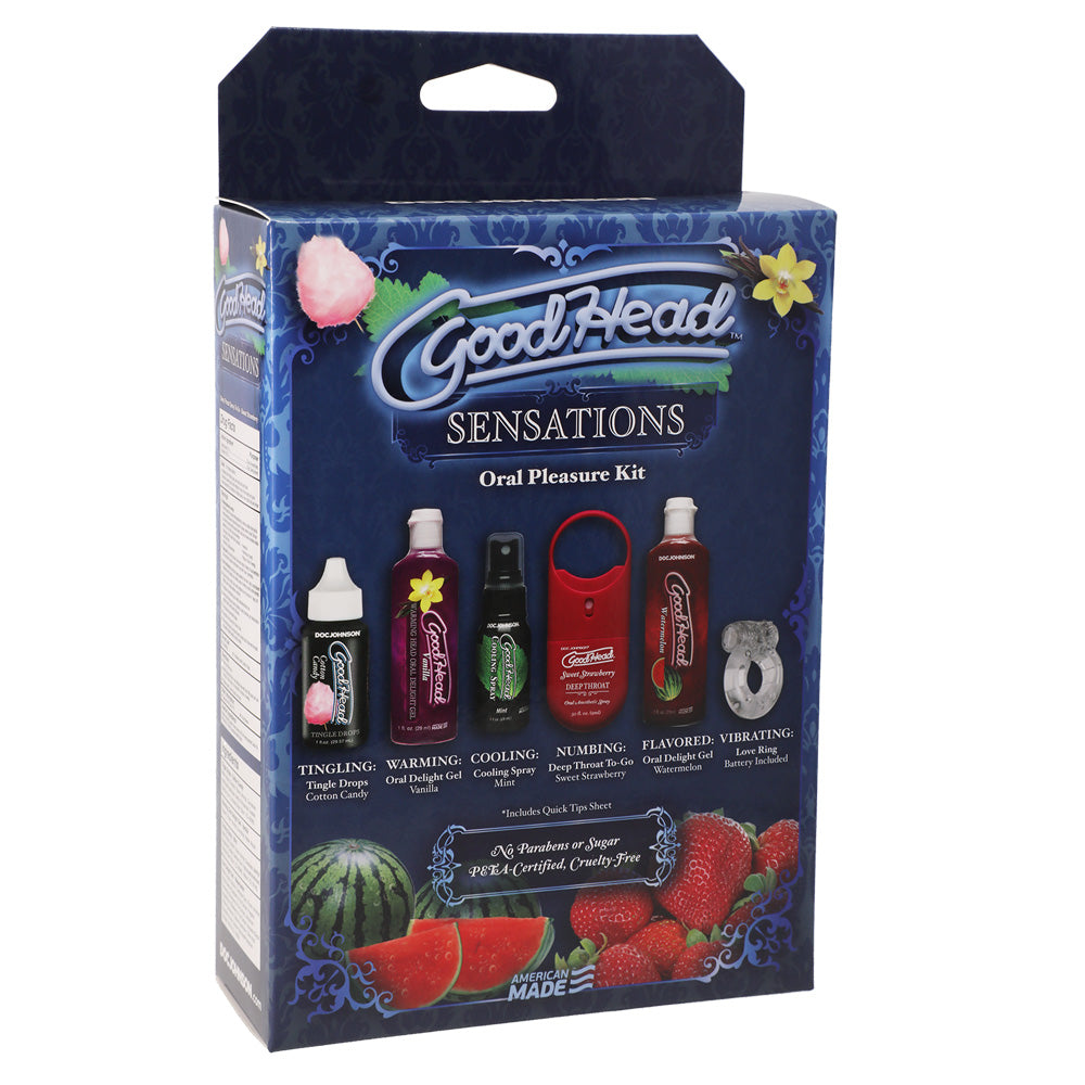 Goodhead Sensations Kit 6 Pack | 782421077969 | Discreet Personal Wellness