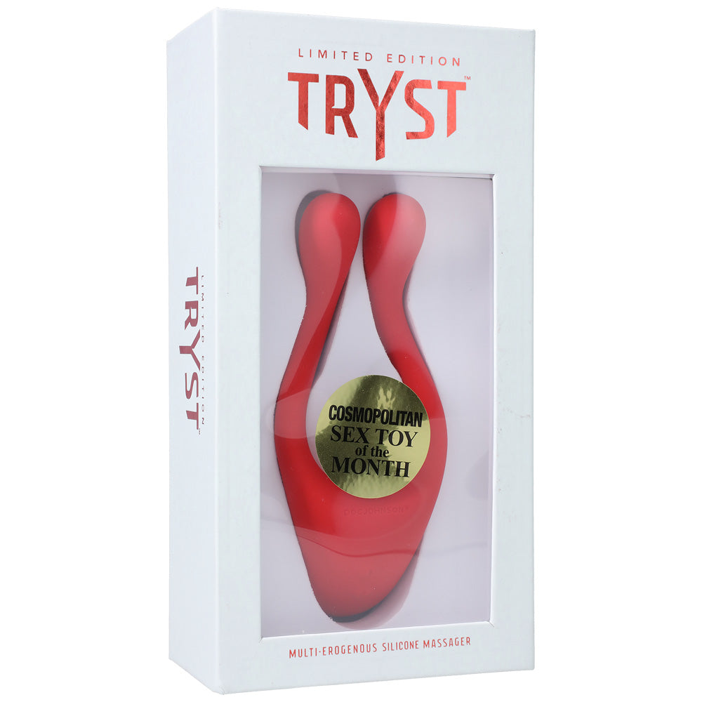 Tryst Multi Erogenous Zone Massager Limited Edition Red | 782421082253 | Discreet Personal Wellness