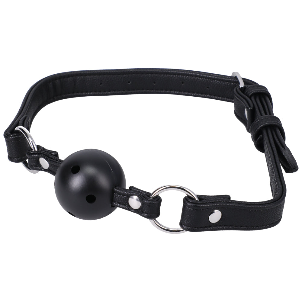 Ball Gag In A Bag Black | 782421084240 | Discreet Personal Wellness