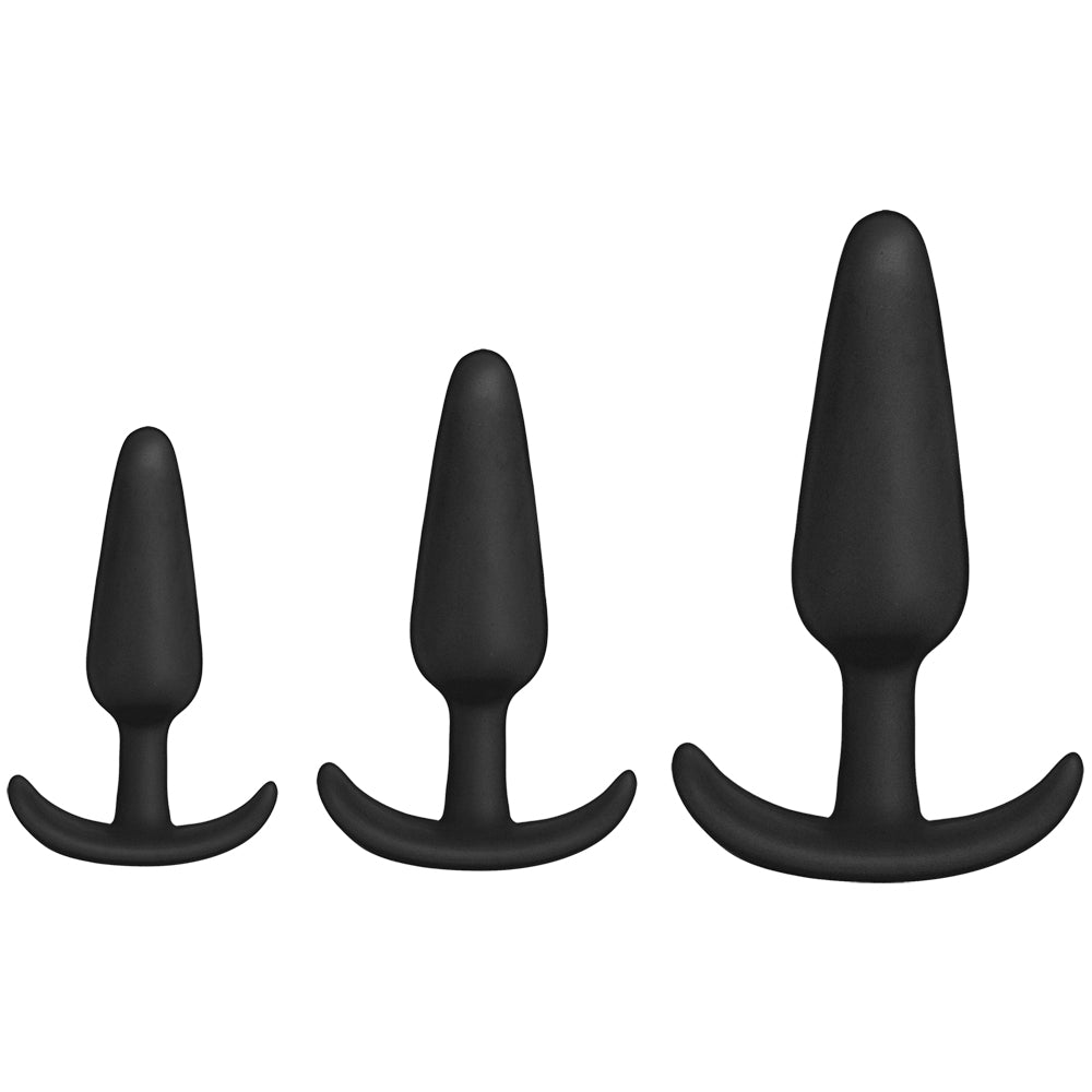 Anal Trainer Set In A Bag Black | 782421084318 | Discreet Personal Wellness