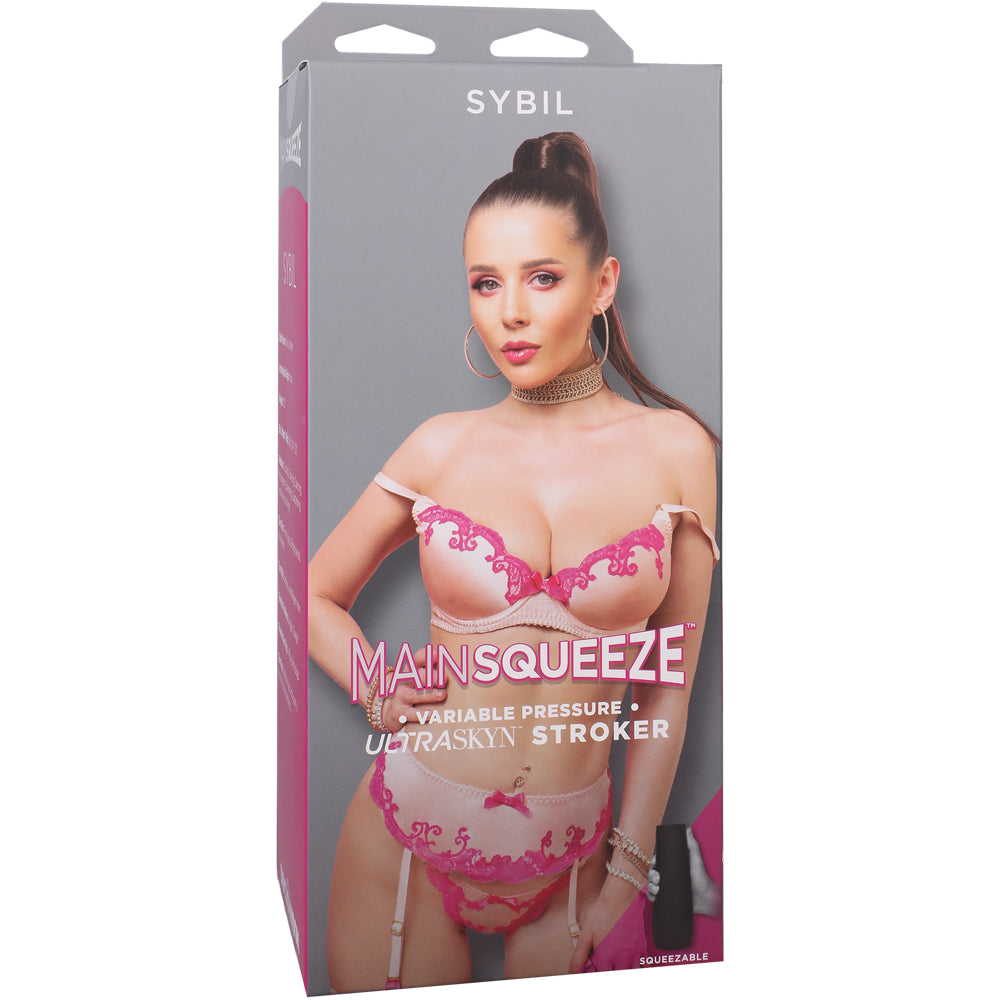 Main Squeeze Sybil Ultraskyn Stroker Vagina Vanilla | 782421086930 | Discreet Personal Wellness