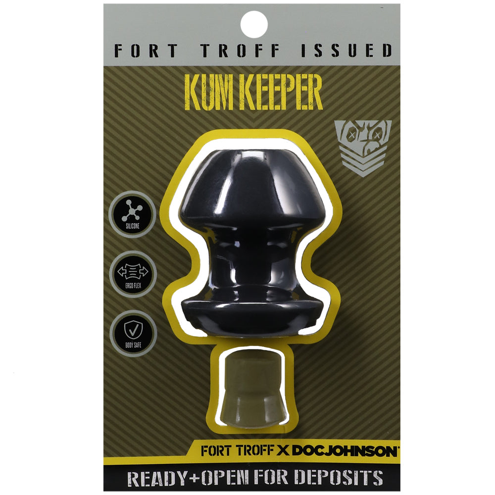 Fort Troff Kum Keeper Medium Black | 782421090463 | Discreet Personal Wellness