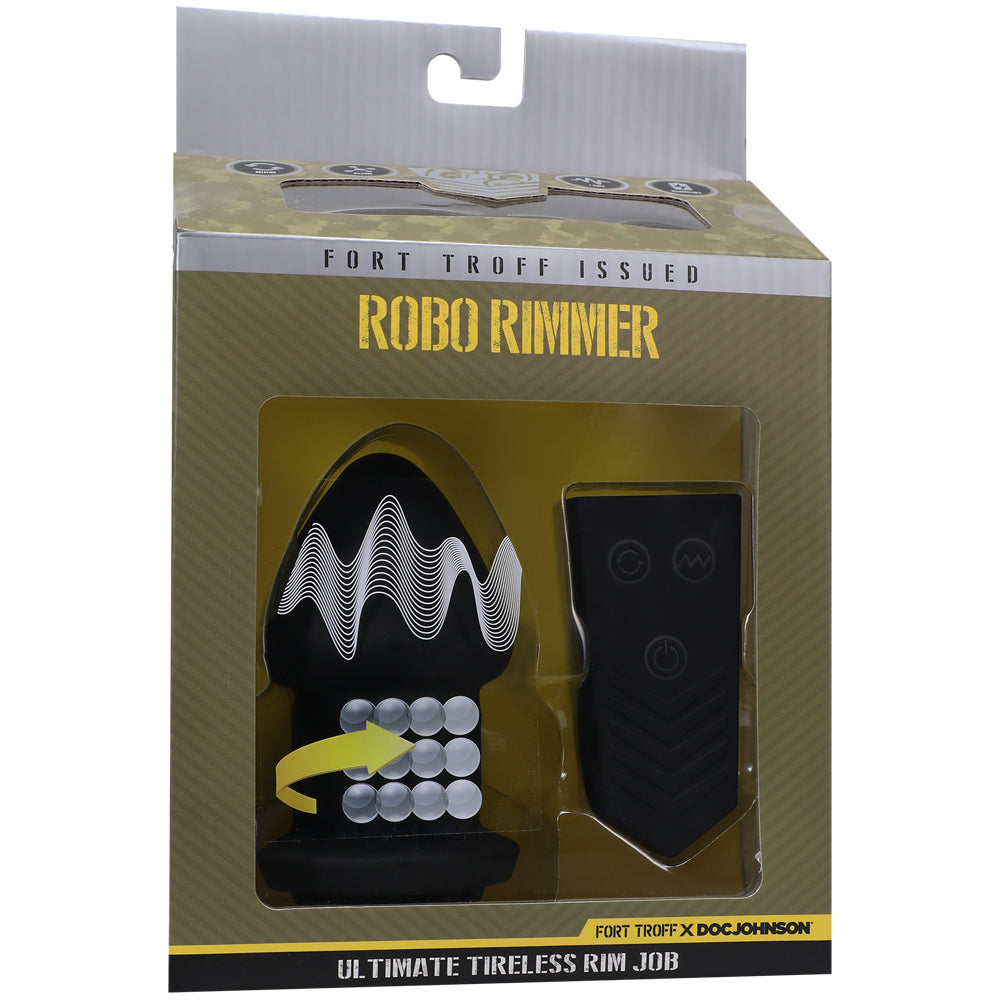 Fort Troff Robo Rimmer Black | 782421090500 | Discreet Personal Wellness