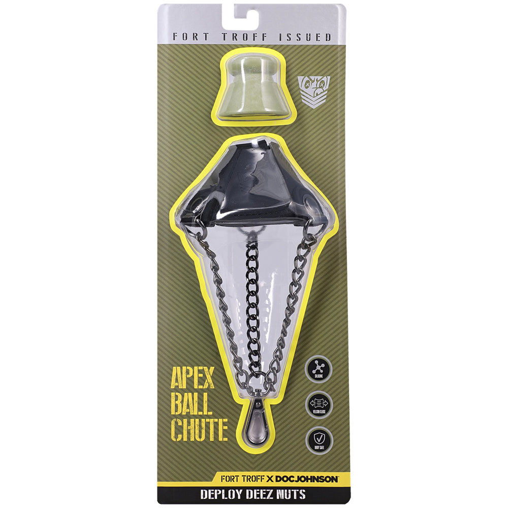 Fort Troff Apex Ball Chute Black | 782421090548 | Discreet Personal Wellness