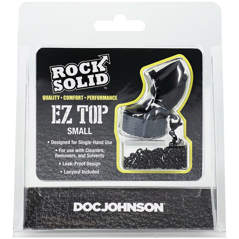 Rock Solid EZ Top Small Grey, Black | 782421091774 | Discreet Personal Wellness
