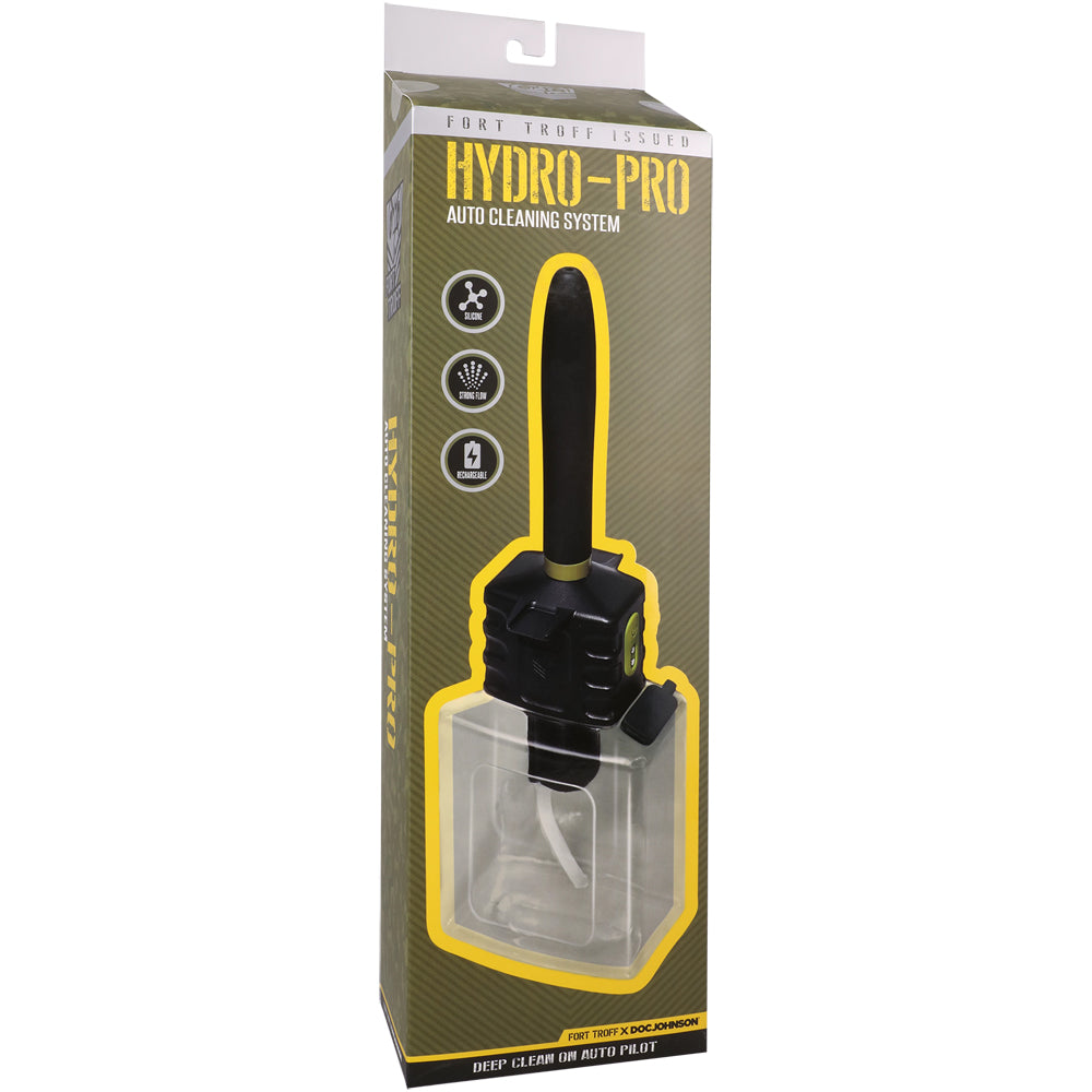 Fort Troff Hydro-Pro Black/Clear | 782421093273 | Discreet Personal Wellness