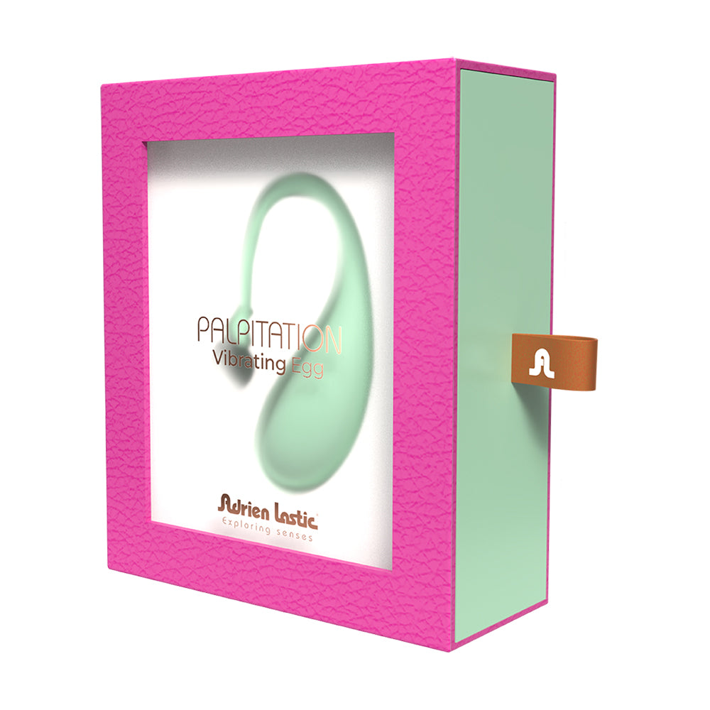 Adrien Lastic Palpitation App Control Vibrating Egg Stimulator Mint | 782421093723 | Discreet Personal Wellness