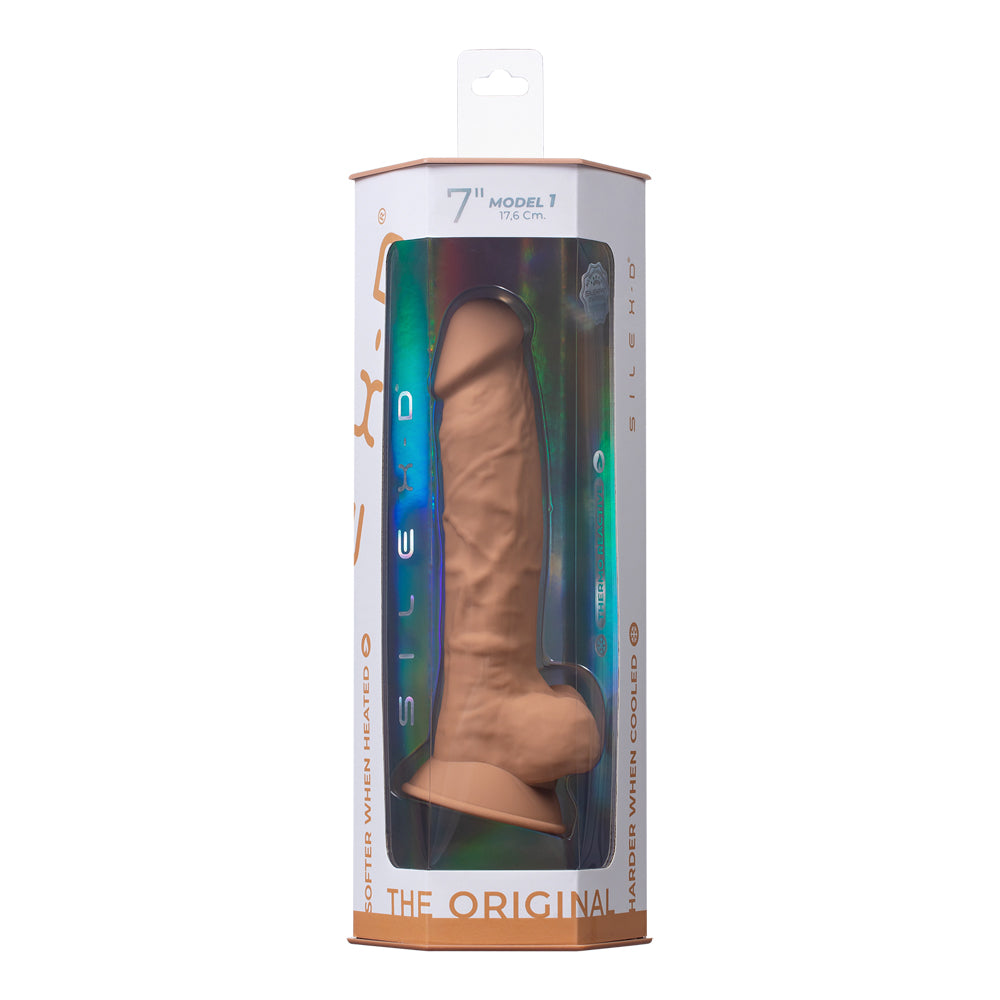 Silex-D The Original Model 1 Dildo 7" Caramel | 782421093839 | Discreet Personal Wellness
