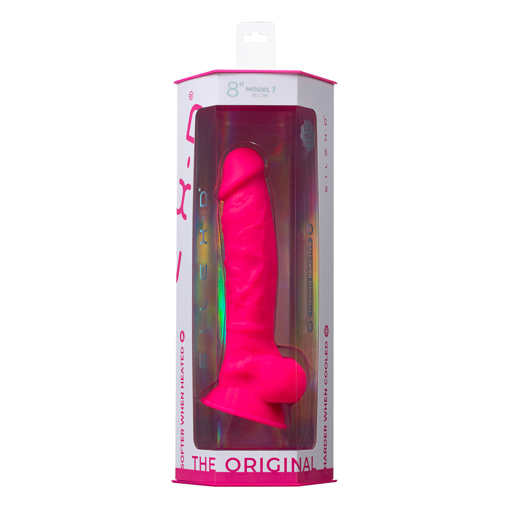 Silex-D The Original Model 1 Dildo 8" Pink | 782421093907 | Discreet Personal Wellness