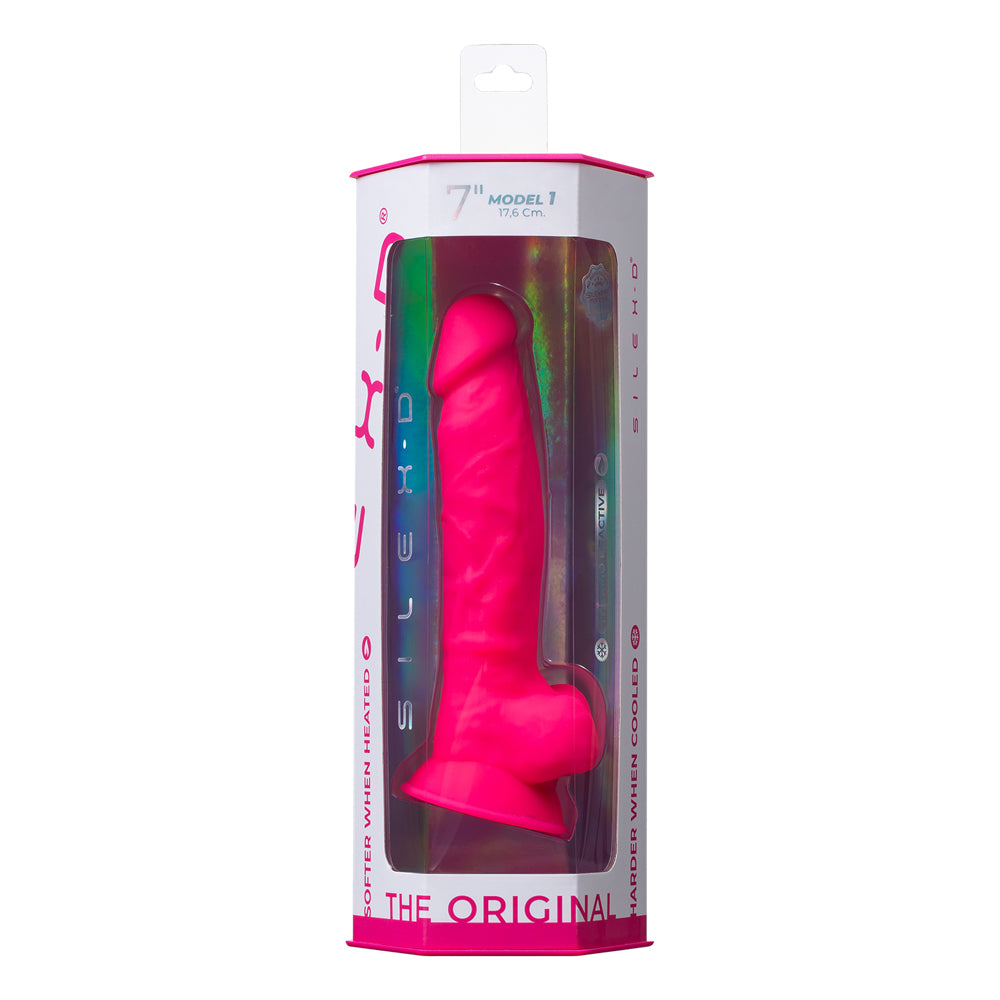 Silex-D The Original Model 1 Dildo 7" Pink | 782421094683 | Discreet Personal Wellness