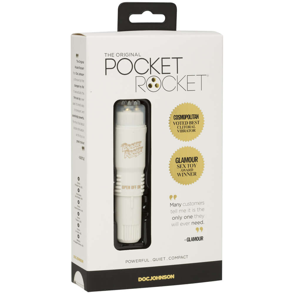 Pocket Rocket - The Original Ivory | 782421131609 | Discreet Personal Wellness