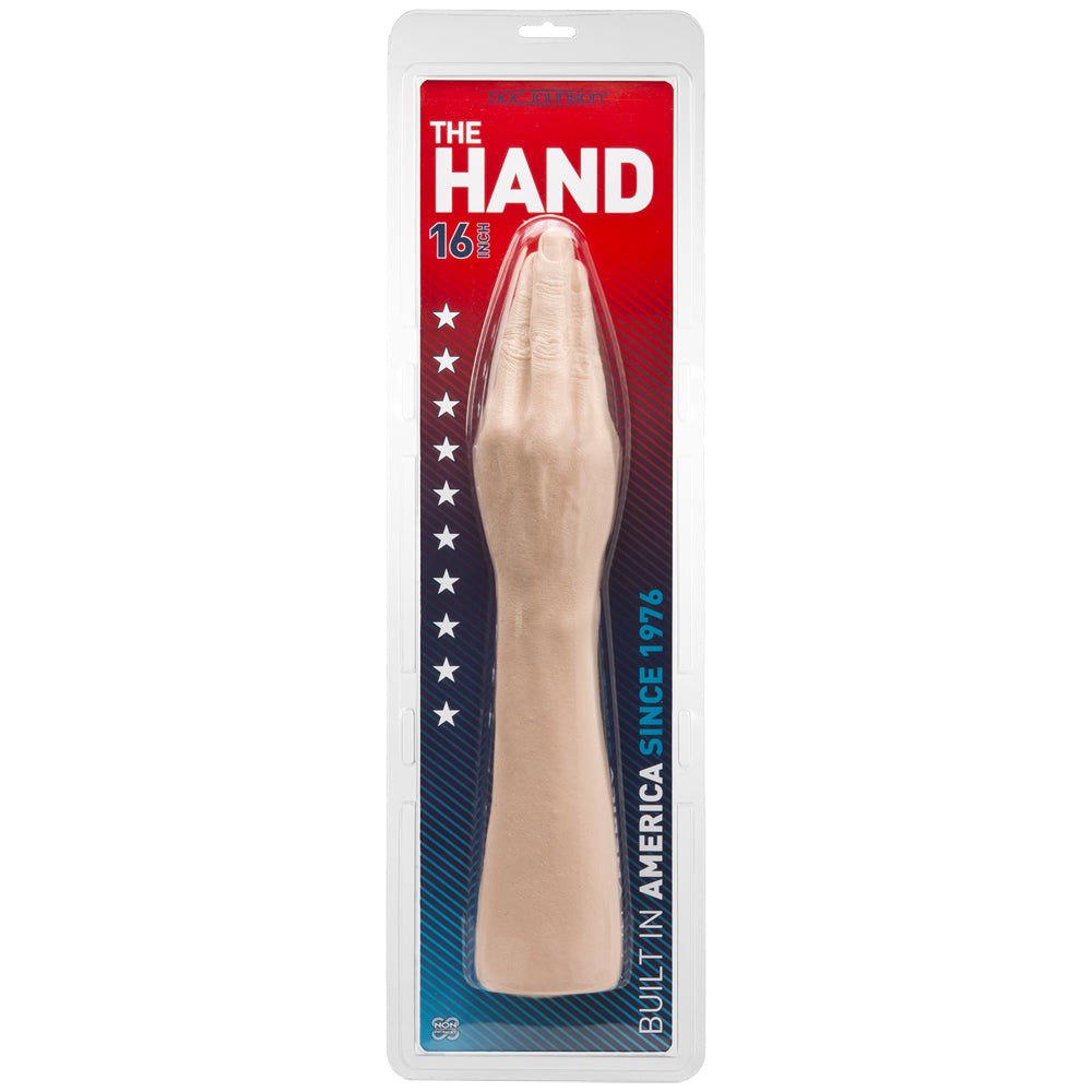 The Hand - 16" White | 782421294809 | Discreet Personal Wellness