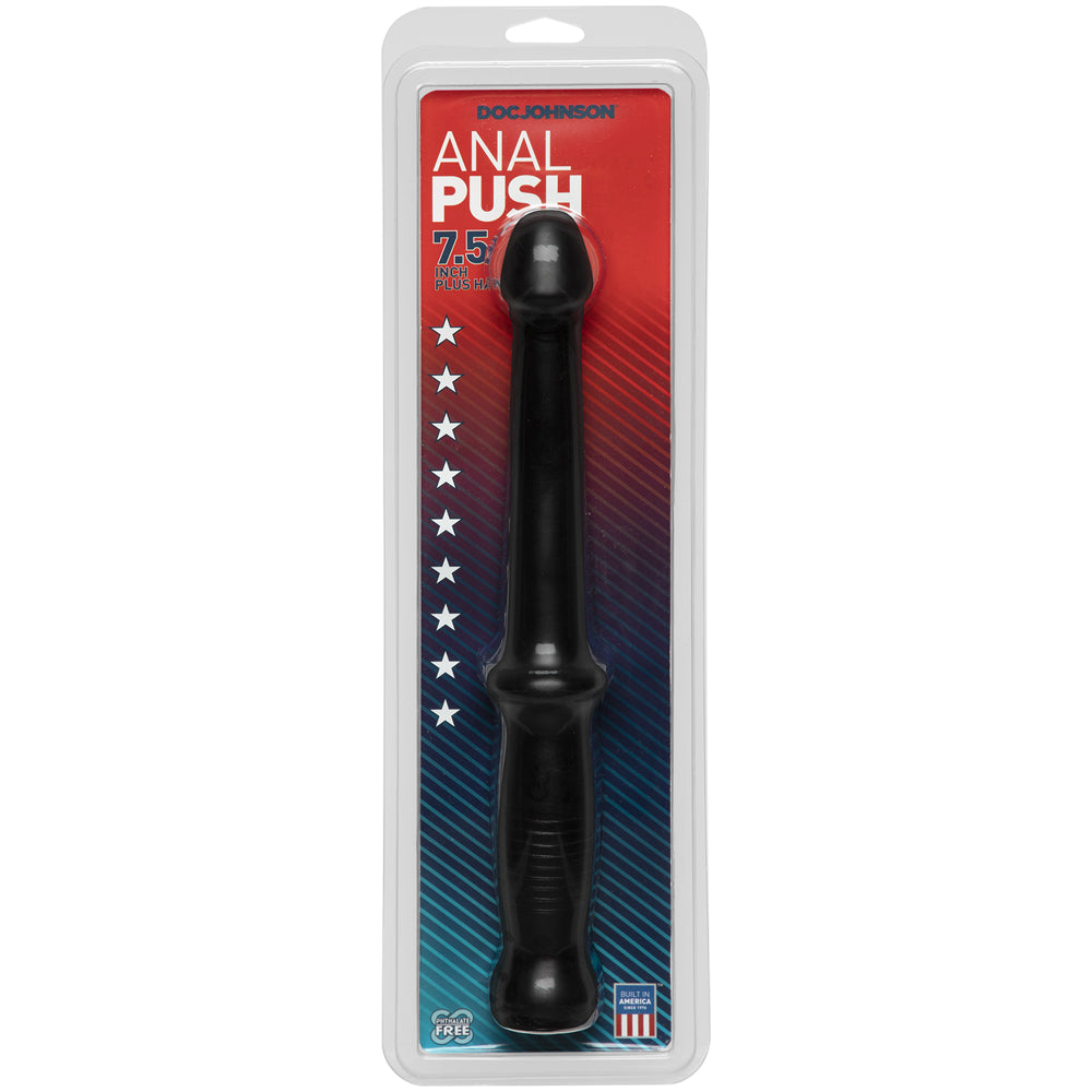 Anal Push - 12.5" Black | 782421553500 | Discreet Personal Wellness