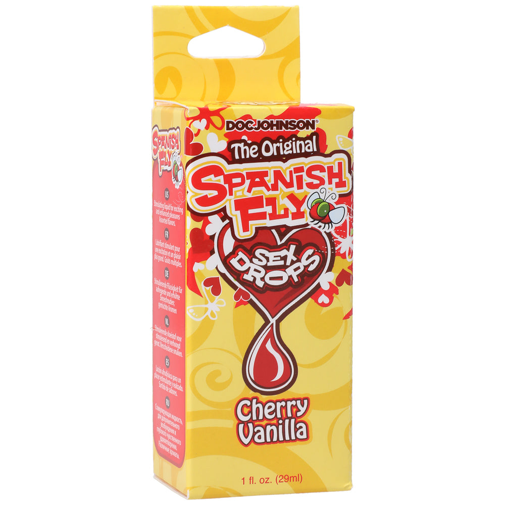 Spanish Fly Sex Drops Cherry Vanilla | 782421813710 | Discreet Personal Wellness