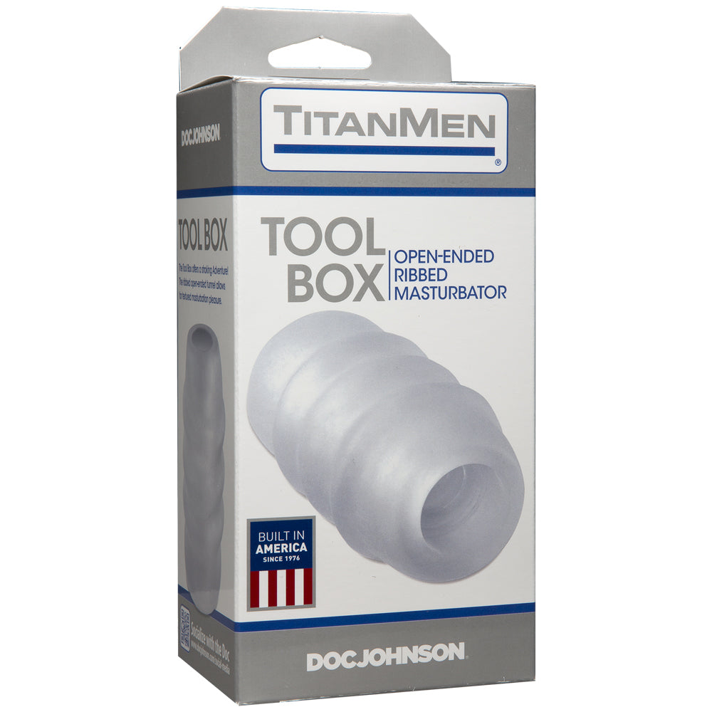 Titanmen Tool Box Clear ULTRASKYN | 782421941215 | Discreet Personal Wellness