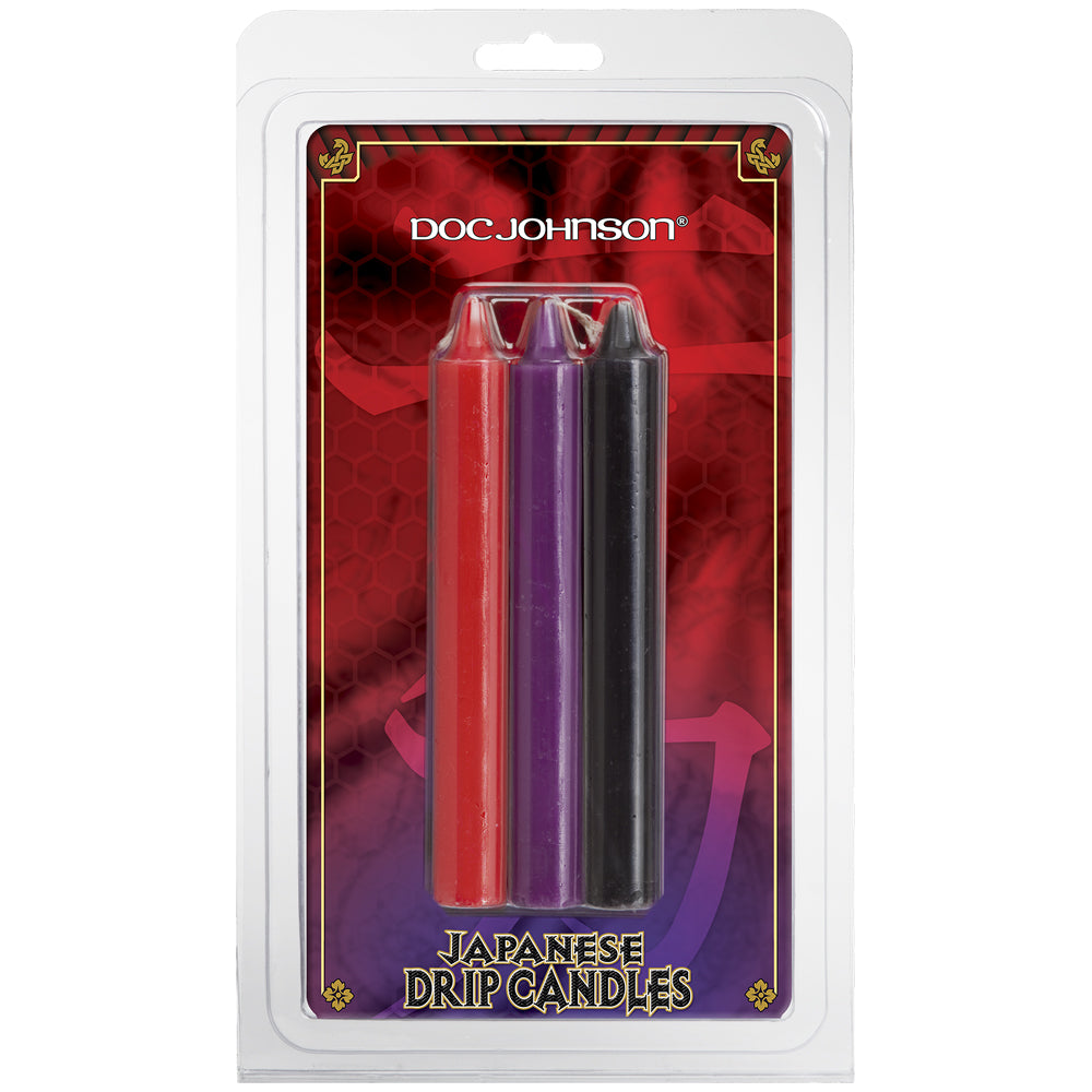 Drip Candles, Set Of 3 (1 Each) | 782421998516 | Discreet Personal Wellness