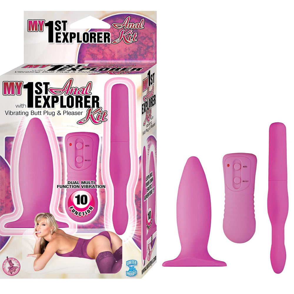 My 1St Anal Explorer Kit Pink | 782631236613 | Discreet Personal Wellness