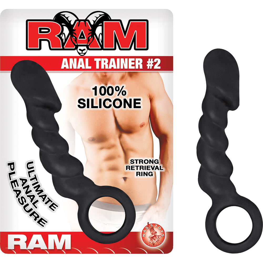 Ram Anal Trainer #2 Black | 782631251128 | Discreet Personal Wellness