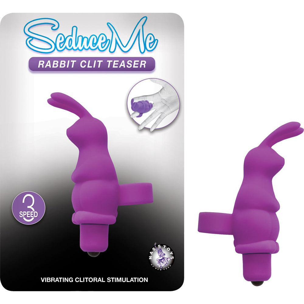 Seduce Me Rabbit Clitoris Teaser Purple | 782631273823 | Discreet Personal Wellness