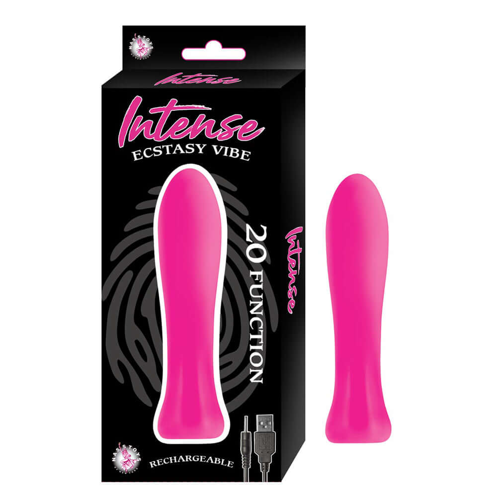 Intense Ecstasy Vibe Pink | 782631288117 | Discreet Personal Wellness