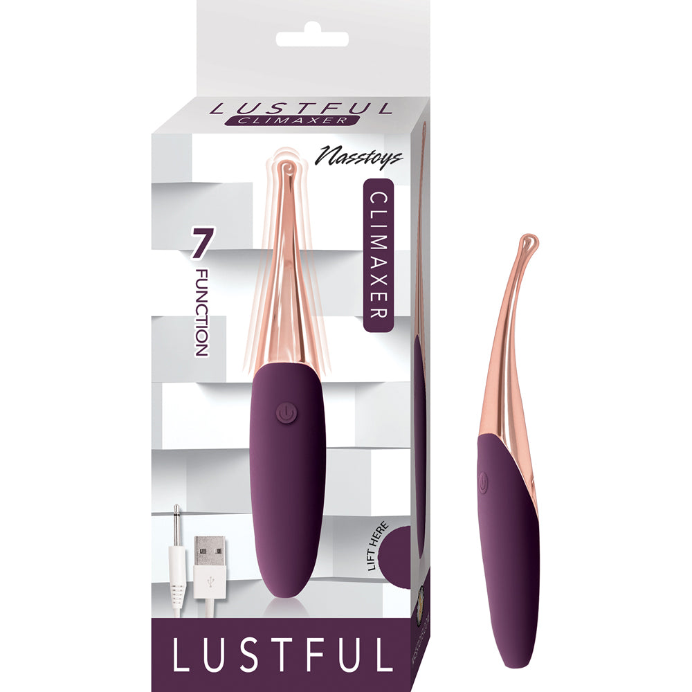 Lustful Climaxer Eggplant | 782631297607 | Discreet Personal Wellness