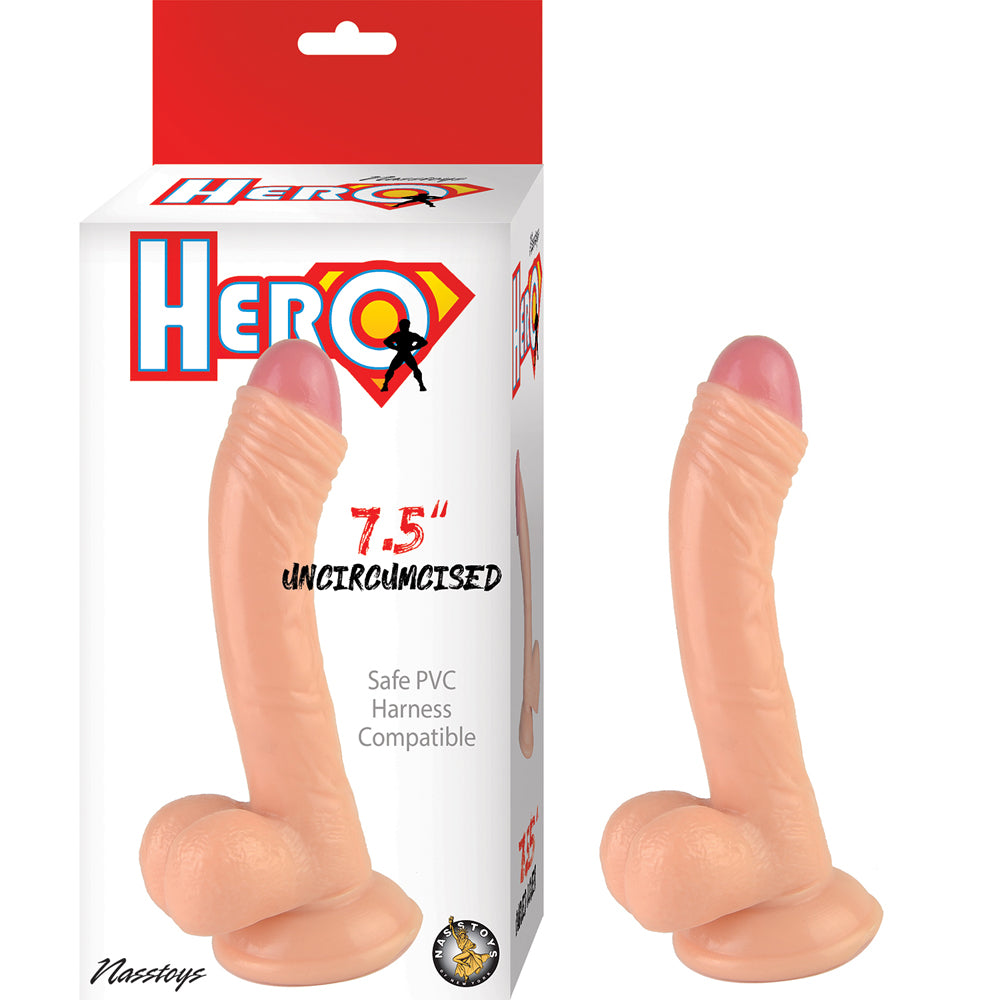 Hero 7.5" Uncut | 782631298703 | Discreet Personal Wellness