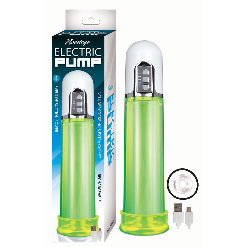 Electric Pump Green | 782631301328 | Discreet Personal Wellness