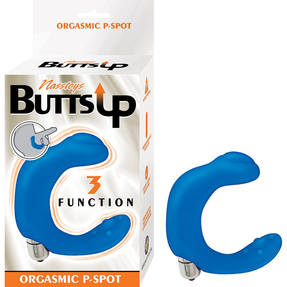 Butts Up Orgasmic P-Spot Blue | 782631302219 | Discreet Personal Wellness
